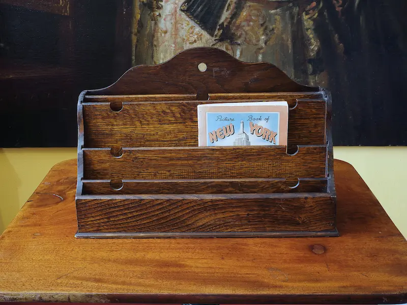 PORTA DOCUMENTI IN ROVERE