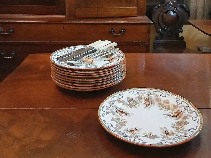 SERVIZIO DI DIECI PIATTI  WEDGWOOD