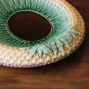 PIATTO DA PANE IN MAIOLICA