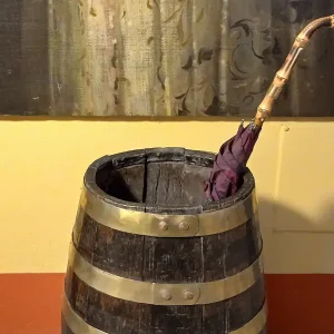 PORTABASTONI OVALE A BOTTE