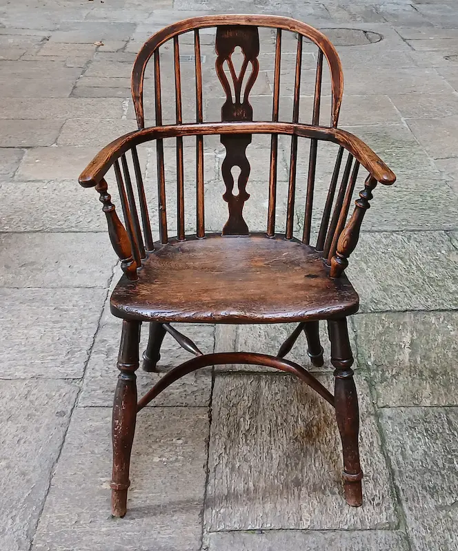 COPPIA DI SEDIE WINDSOR