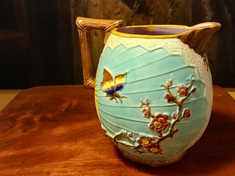 GRANDE BROCCA IN MAIOLICA