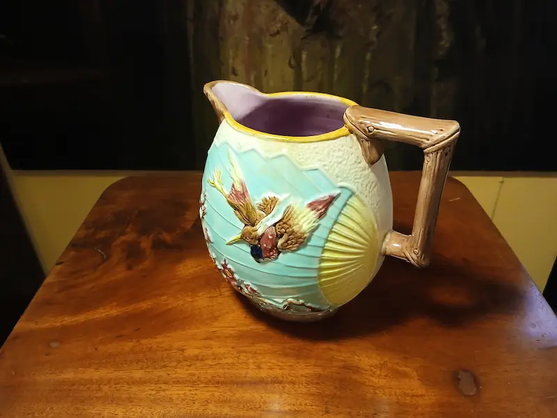 GRANDE BROCCA IN MAIOLICA